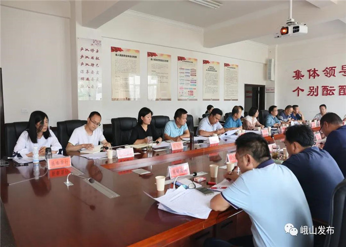 峨山县召开脱贫攻坚问题整改专题会